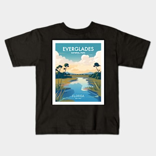 EVERGLADES NATIONAL PARK Art Kids T-Shirt